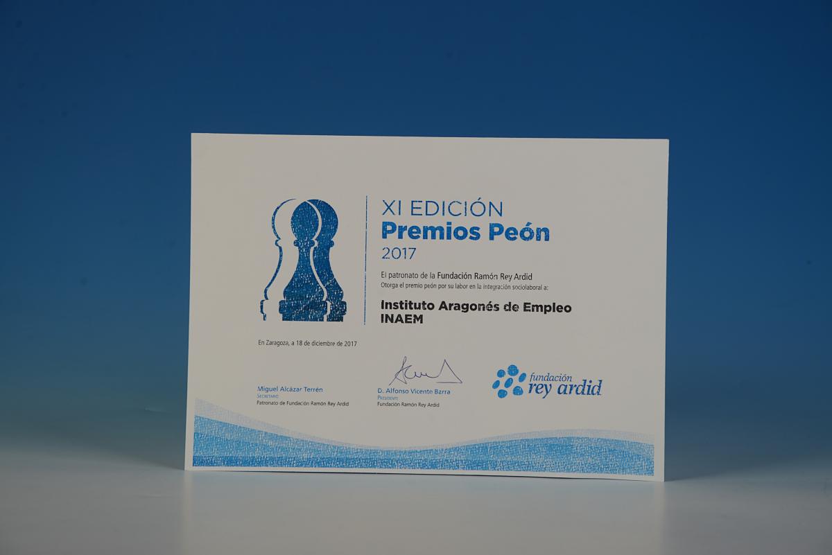 Logo Premio Peón 2017